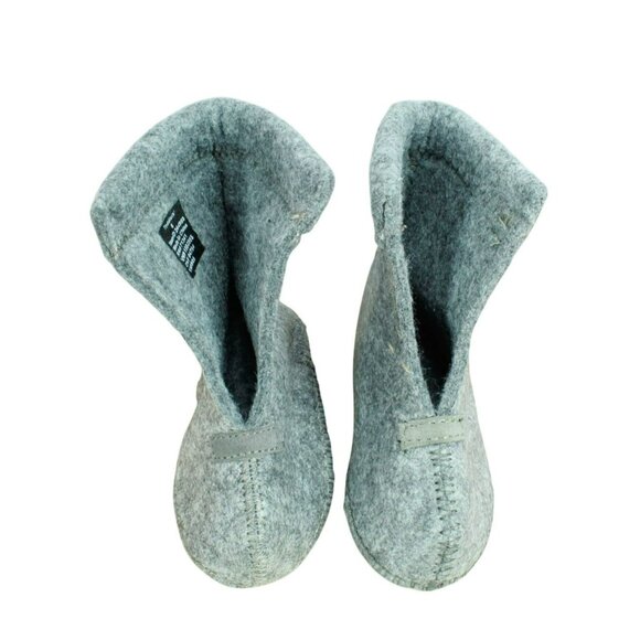 LL Bean Gray Wool Warm Replacement Boot Liner Inserts Size 6 - Picture 5 of 9